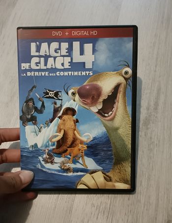 DVD enfant l'âge de glace 4