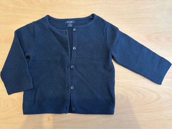 Gilet à boutons Kiabi 6/9mois