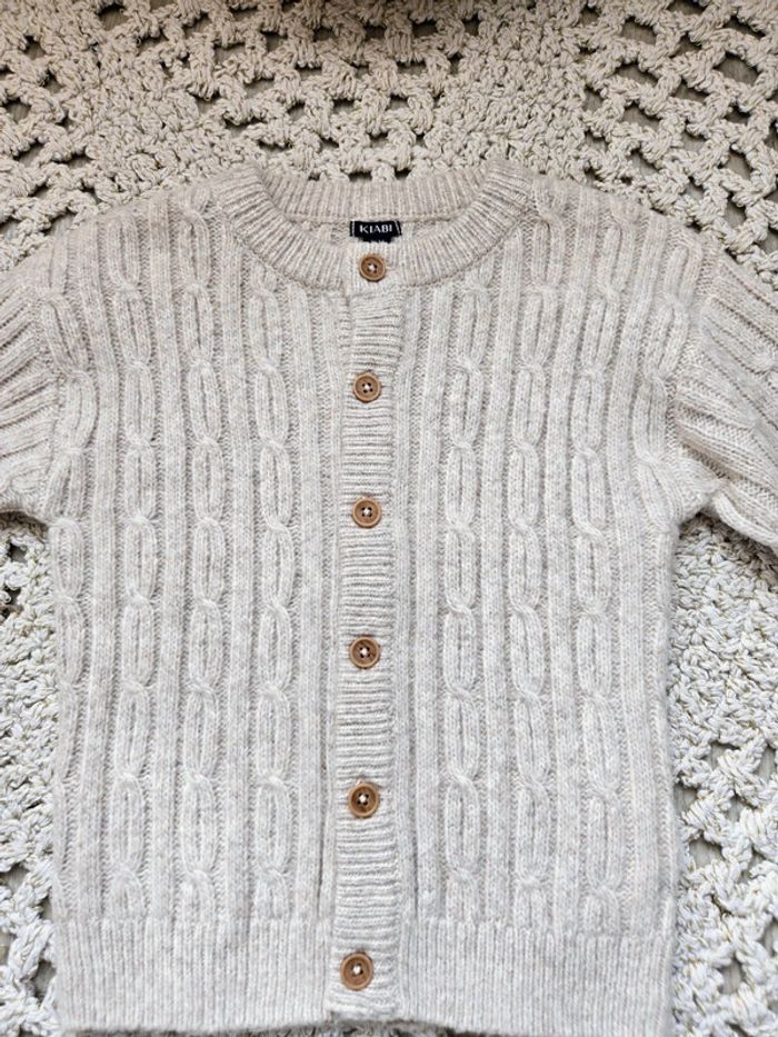 Boy: gilet mailles Kiabi neuf 36 mois - photo numéro 2