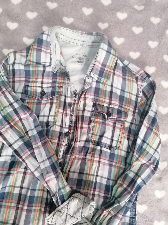 Chemise manches longues Teddy Smith ❤️ garçon 12 ans