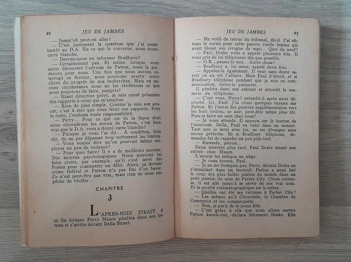 Jeu de jambes erle stanley gardner - photo numéro 3