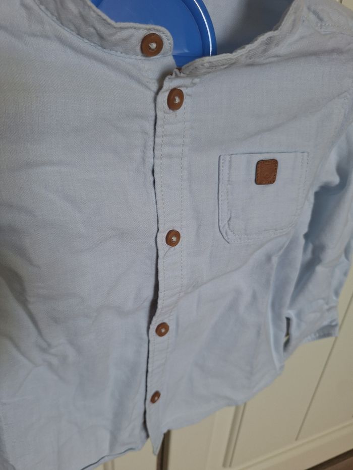 Chemise bébé garçon 23 mousse obaibi - photo numéro 2