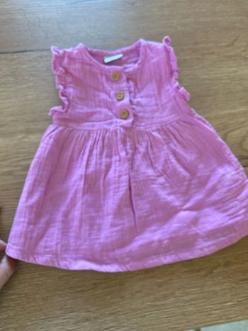 Robe en gaze de coton 3 mois