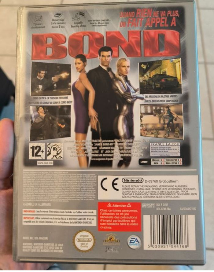 Jeu GameCube 007 - photo numéro 2