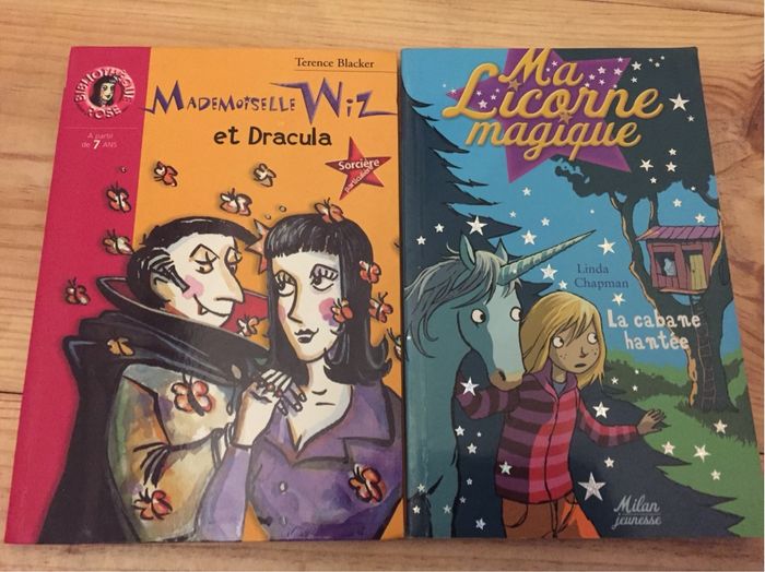 2 livres filles dès 7 ans