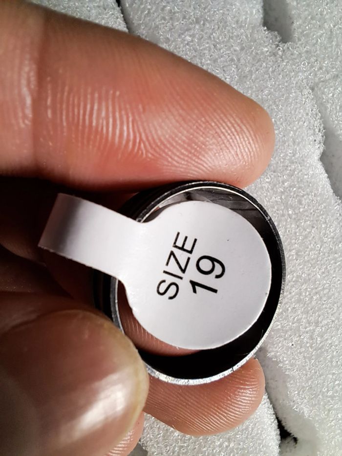 Bague acier inoxydable noires - photo numéro 3