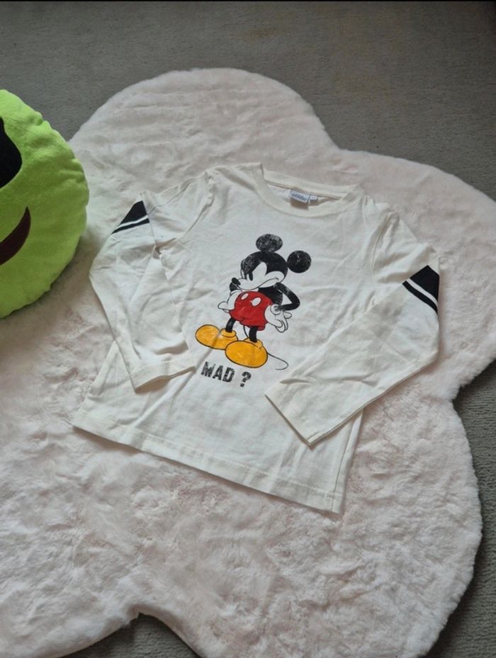 T-shirt manches longues 6 ans Disney Mickey - photo numéro 2