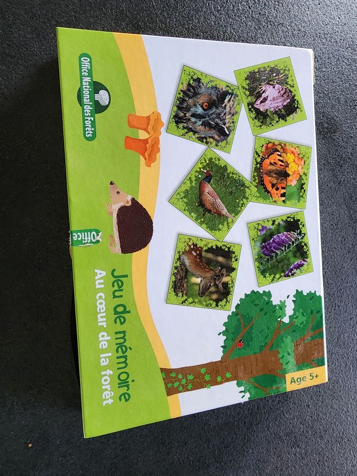 Jeu de mémoire de l office national des forêts