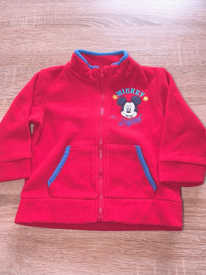 Veste zippée mickey