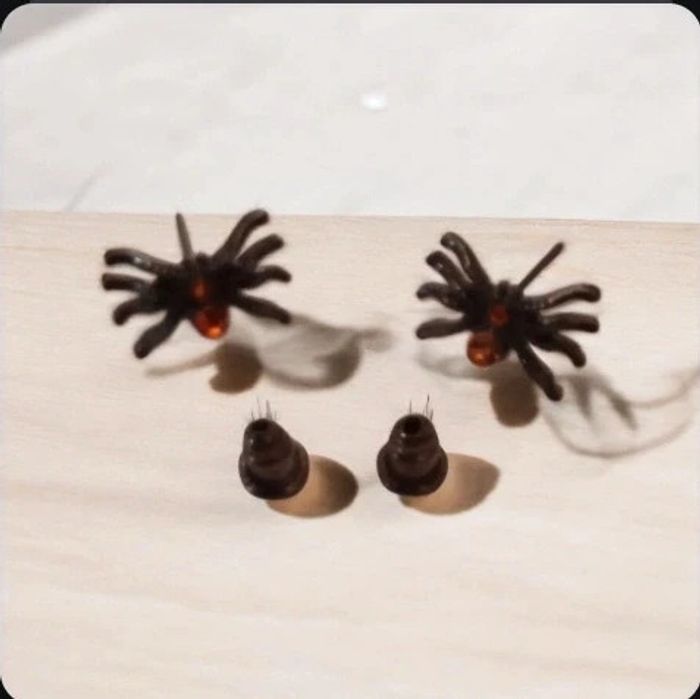 Boucles d'oreilles araignées 🕷 🕷