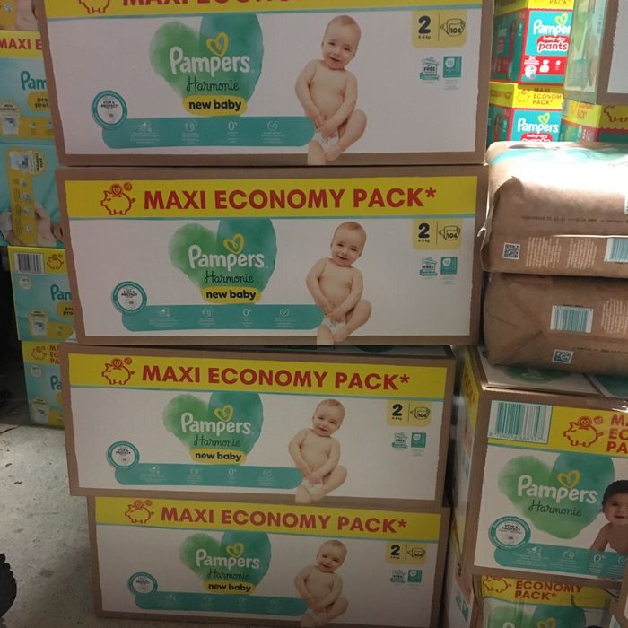 416 couches Pampers harmonie taille 2