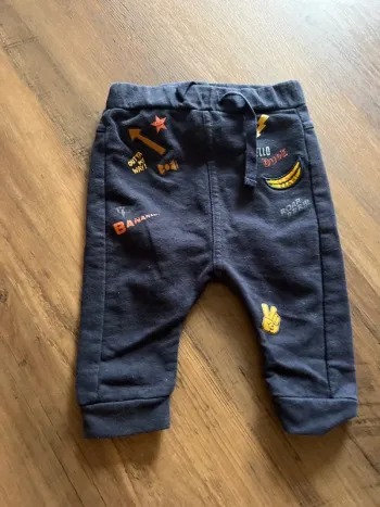 Pantalon tape à l œil 6 mois bleu