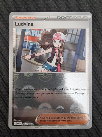Ludvina Pokeball 084/086 - Flammes Blanches