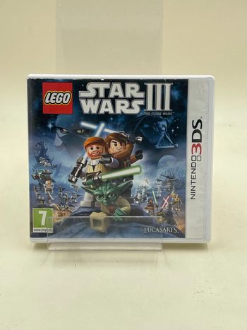 Jeu vidéo Lego Star Wars 3 the clone Wars sur console Nintendo 3Ds