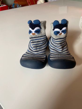 Chaussons rayés taille 20/21