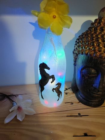 Déco lumineux cheval