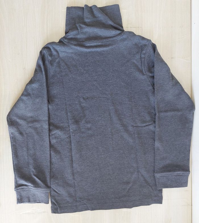 Sous pull gris garçon 7/8ans - photo numéro 5
