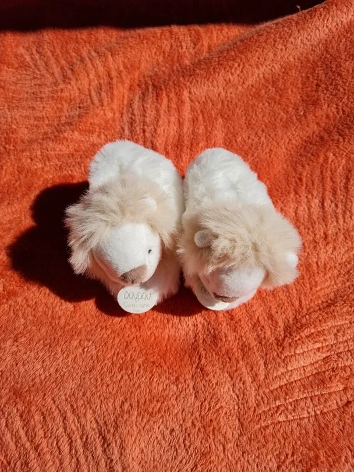 Chaussons lion doudou et cie - photo numéro 2