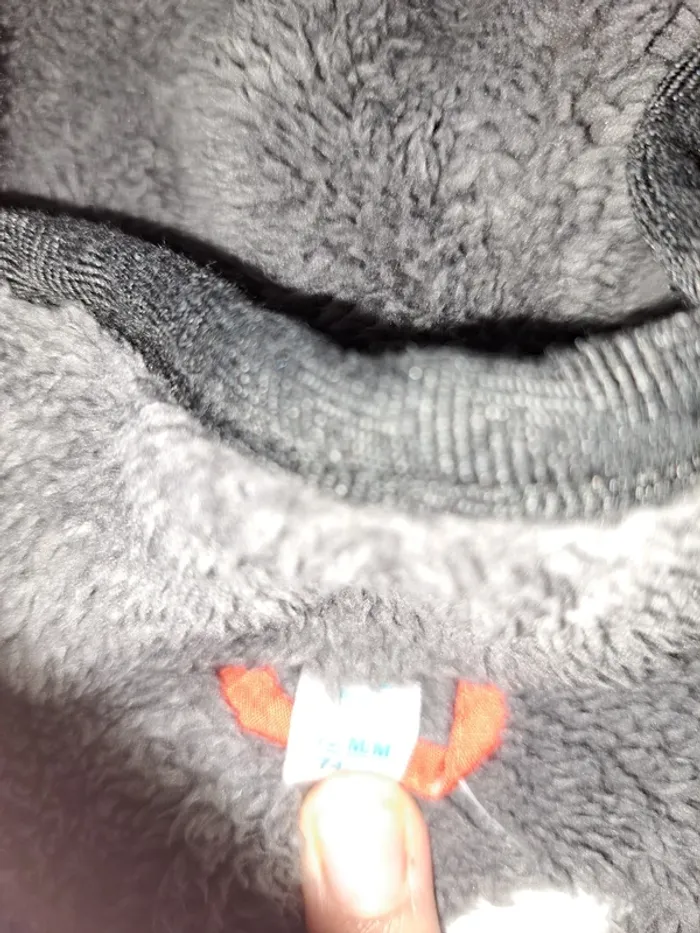 manteau chaud gris obaibi 1 an - photo numéro 2