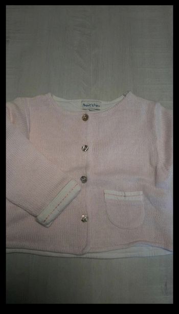 Gilet Bout'chou 6 mois