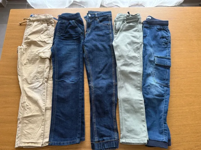 Lot jeans 8 ans