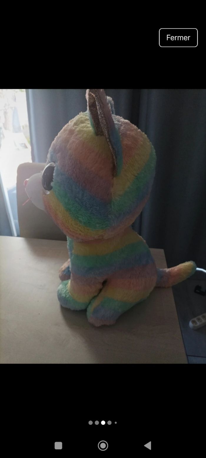 Peluche ty Heather chat 41 cm - photo numéro 3