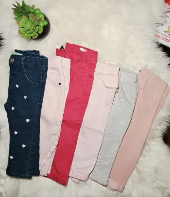 Lot de 6 pantalons