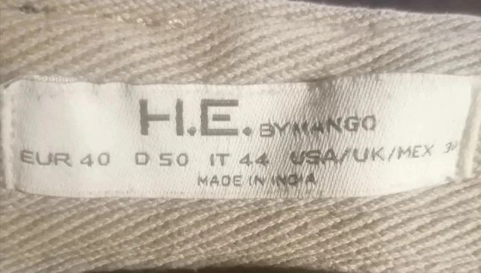 🌸Pantalon #beige #Chino #slim #fit Taille 40 "Mango" collection2023 🌸 - photo numéro 5