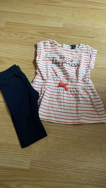 Ensemble robe pantacourt