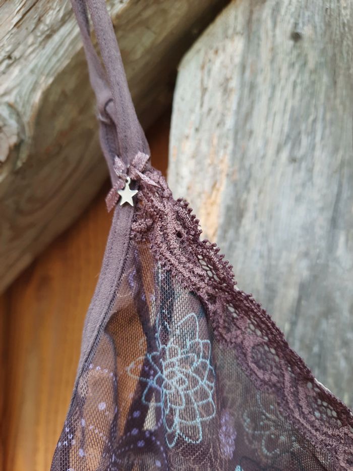 Superbe nuisette transparente Ici et Maintenant,  taille 40 - photo numéro 3