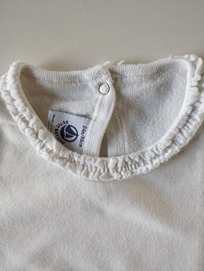 Tee shirt manches longues fille 24 mois - photo numéro 4