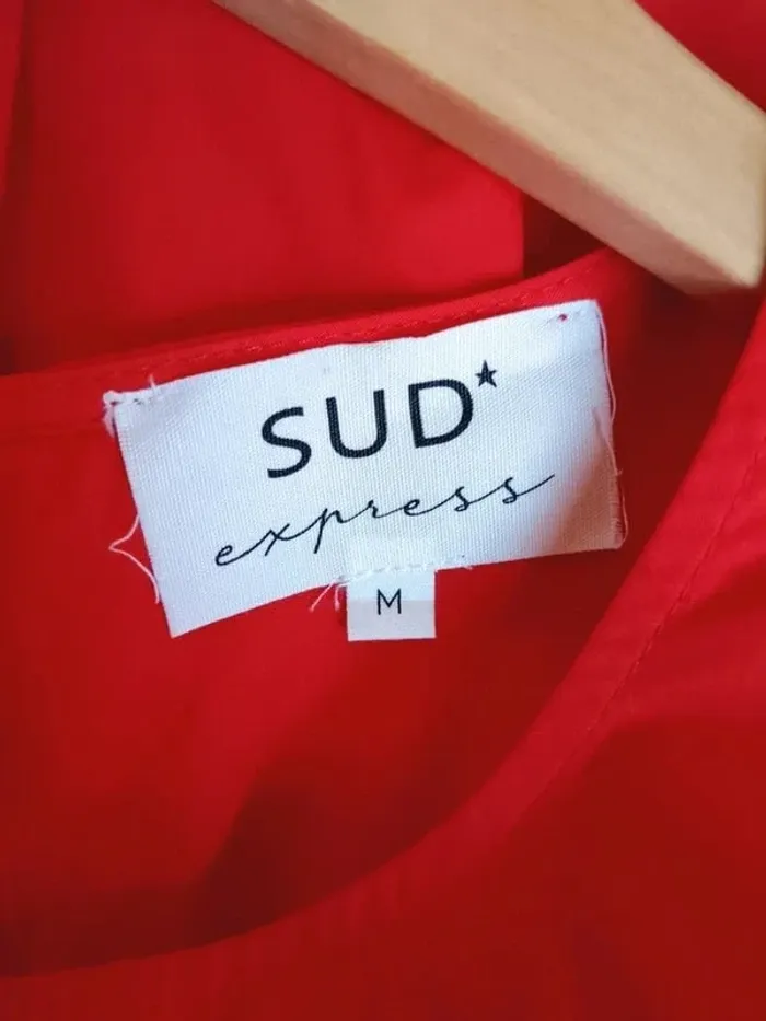 Robe ample rouge Sud Express - photo numéro 5