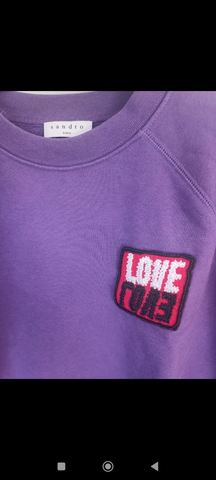 Pull Sandro taille 1 - photo numéro 3
