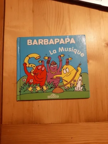 Livre barbapapa la musique