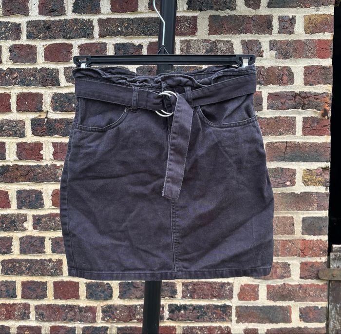 🖤 Jupe en jean H&M Divided avec ceinture – Taille 36 (S) - photo numéro 1