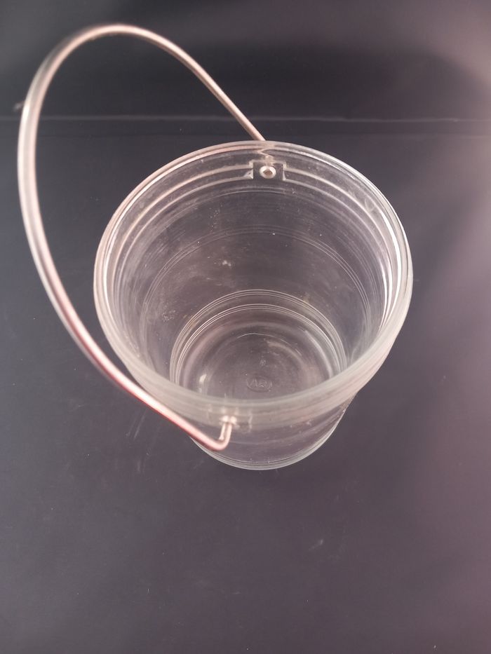 Seau à glaçons en verre - photo numéro 5