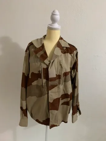 Veste militaire camouflage beige/marron – Taille L