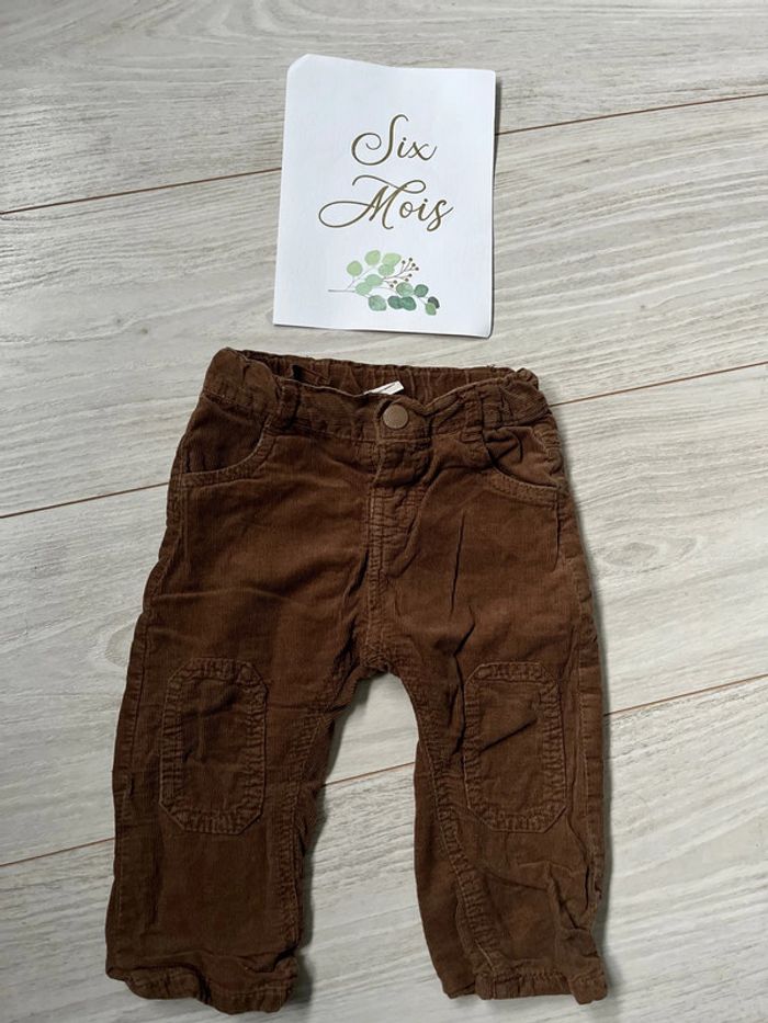 Pantalon velours 6 mois