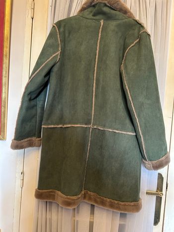 Veste chaude doublée fourrure synthétique