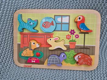 Puzzle animaux domestiques 