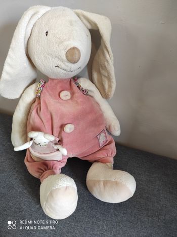 Magnifique Lapin moulin roty 50 cm