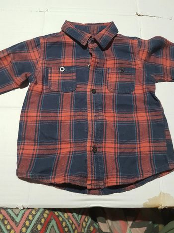 Chemise vert baudet 9 mois