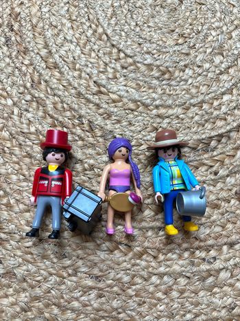 Lot de playmobil avec accessoires