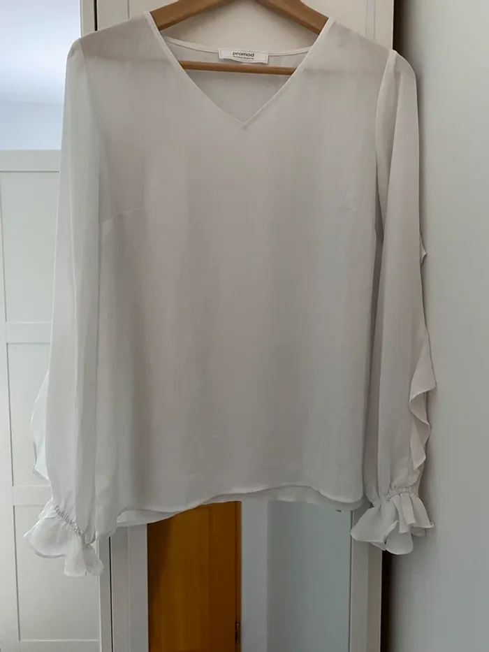 Blouse blanche promod