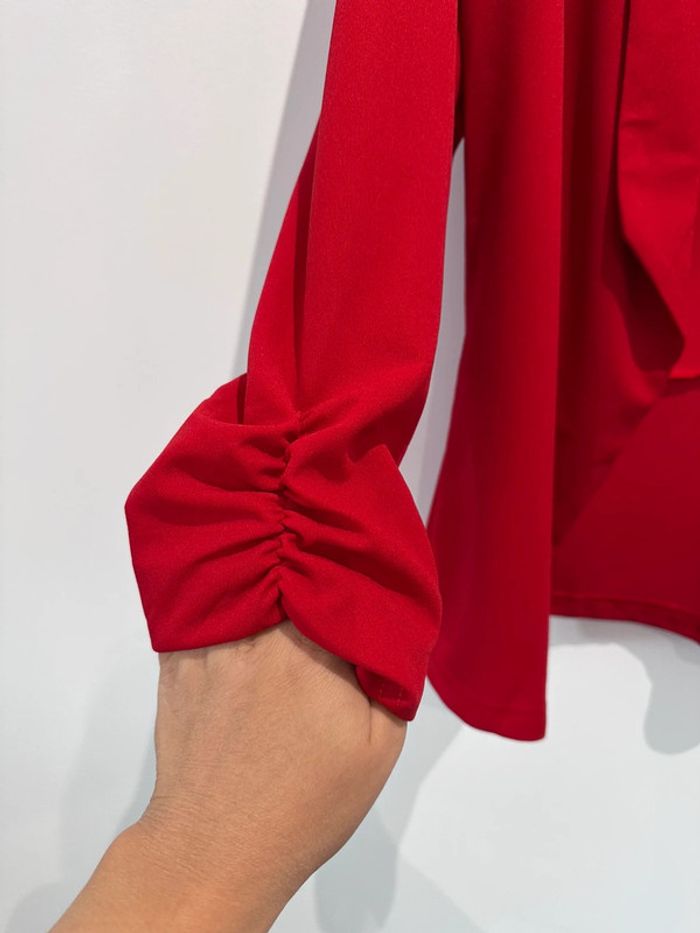 Veste blazer rouge - photo numéro 5