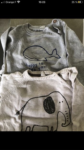 Lot 2 pull h&m