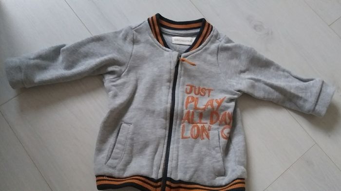 Sweat zippé