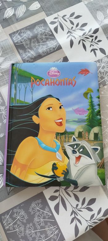 Livre enfant Pocahontas Disney