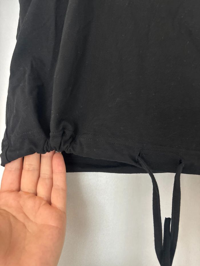 T shirt noire court femme project x paris - photo numéro 3