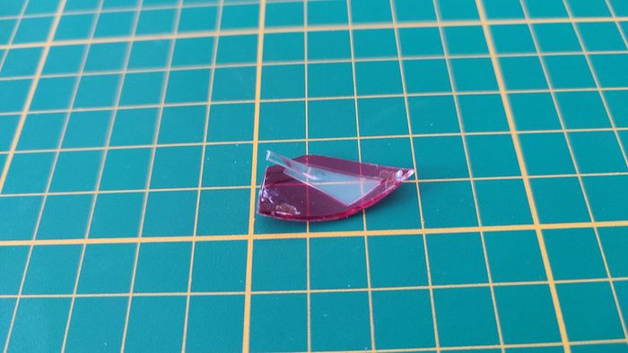 Phare arrière droit pièce détachée miniature Burago Renault Megane Sport 1/18 1/18e 1/18ème #B52 - photo numéro 2